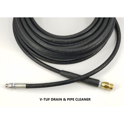 VTUF.co.uk 20m High Pressure Industrial Drain & Pipe Blast Cleaning